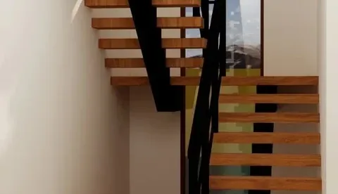 Mezanino metálico comercial em galpão